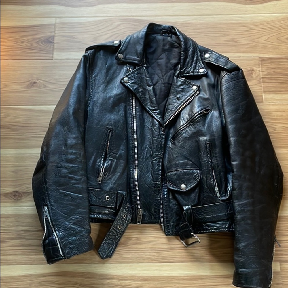 Leather jacket